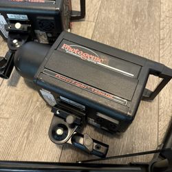 Photogenic PowerLight 1250DR Professional Studio Lights – 2 Units + Tripod Stand