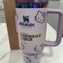 Hello Kitty Stanley cup 💜💜 40onz