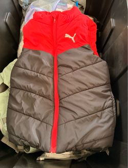 boys vest puff jacket