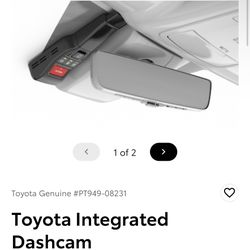 Toyota Integrated Dashcam PT(contact info removed)0