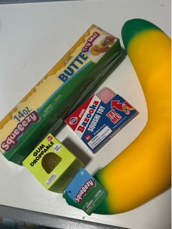 Squeezy Butter, Butter, Squishy Toys