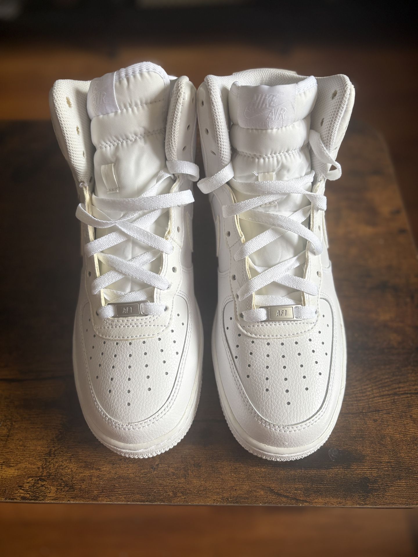 Nike Air Force 1 High '07 'Triple White' CW2290-111, SZ 8