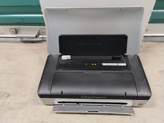 HP Officejet Portable Wireless Color inkjet printer with 5 new ink cartridges