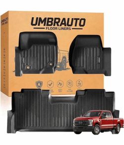 Floor Mats for Ford F250/ F350/450 Super Duty 2017-2026 Crew