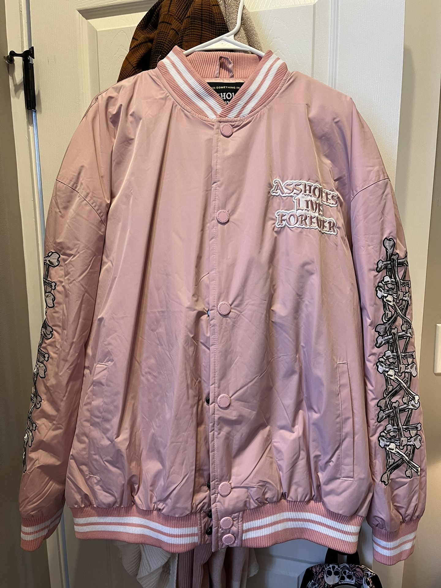 Pink Bomber Jacket