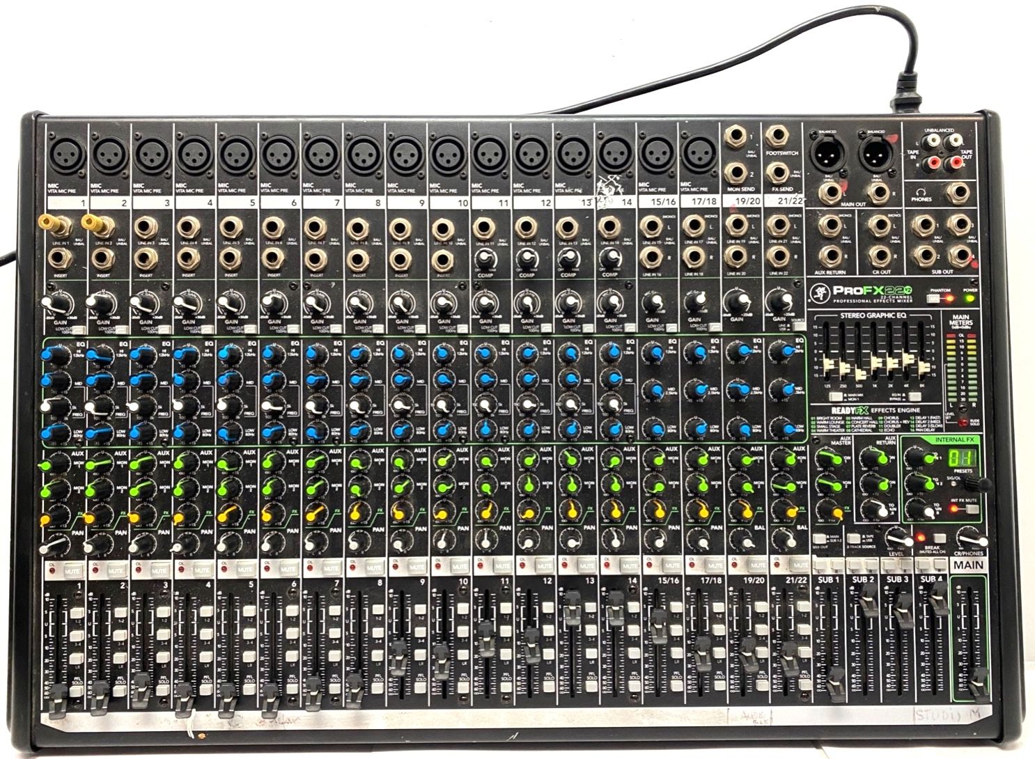 Mackie PROFX22V2 22-Channel FX Mixer DJ Music instrument