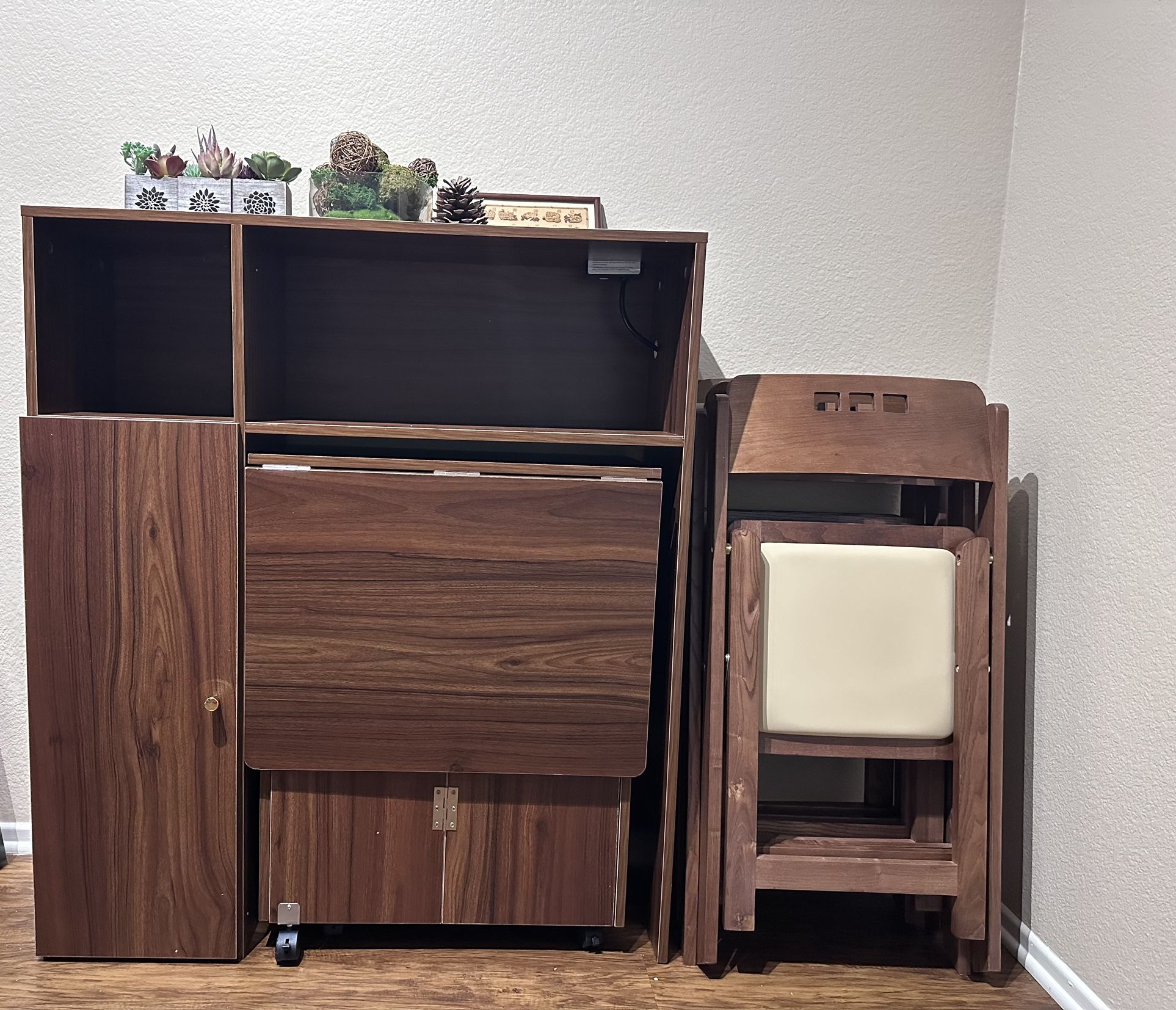 Foldable Dinning Table/coffee Bar 