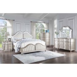 4 Pcs Queen Size Bedroom Set