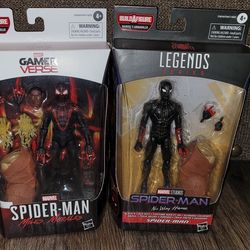 Marvel legends action figures Spiderman