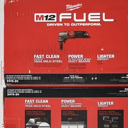 Milwaukee M12 Fuel 16 Gauge Variable Speed Nibbler. Tool Only. Model #2476-20