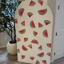 Watermelon Theme Backdrop