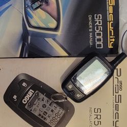 Remote car starter and alarm system