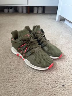 Adidas EQT Support ADV green trainers. Size US 4.5 #sneakers #adidas
