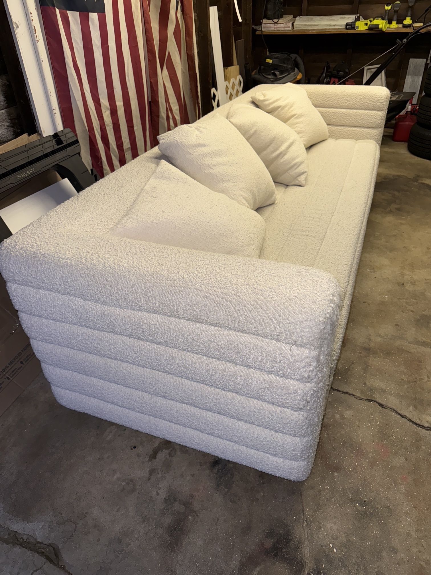 Cream Couch 103”