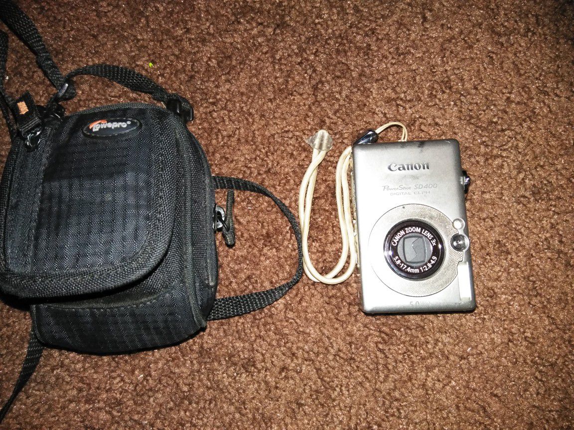Canon camera, has to batteries, no charger, best offer