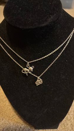 silver novelty necklace