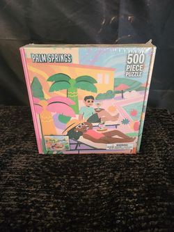 Palm Springs 500 Piece Puzzle