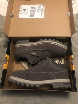 Lugz Men’s Slip Resistant Low Top Boots 