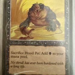 MTG Blood Pet 7th Edition  Foil  Near Mint - Unplayed 