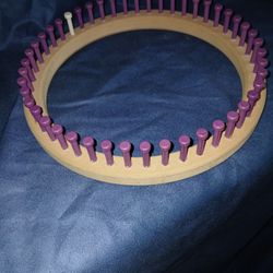 Knifty Knitter Round Wooden Loom – Largest Size – $20 OBO – Quick Sale