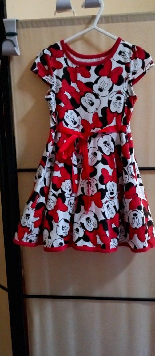 Girl's Disney MINNIE MOUSE DRESS