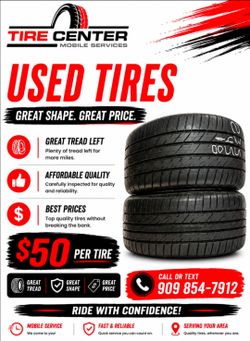 Used Tires available
