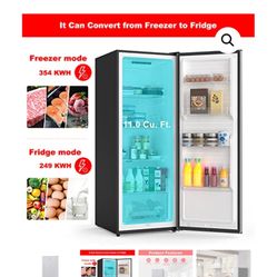 Freezer Coverts To Fridge