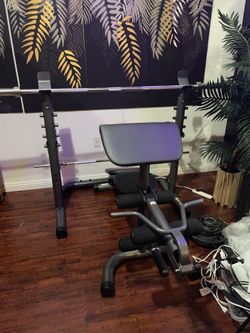 Home Gym Man Sport Weight Training