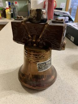 Ezra Brooks Liberty Bell Decanter