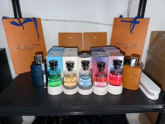 Louis Vuitton City of Stars,California dream,l’immensite, and pacific chill eau de parfum.