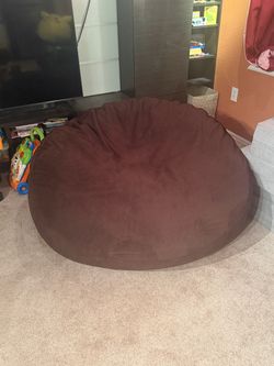 XL Bean Bag Chair Brown