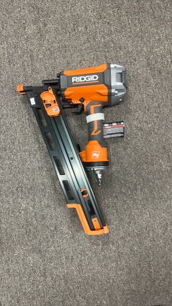 RIDGID Pneumatic 21-Degree 3-1/2 in. Round Head Framing Nailer