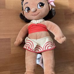 Moana Disney 12” Plush Doll 