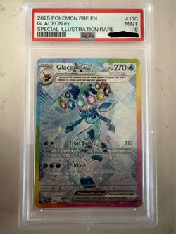 Glaceon Ex SIR 150/131 PSA 9 Prismatic Evolution