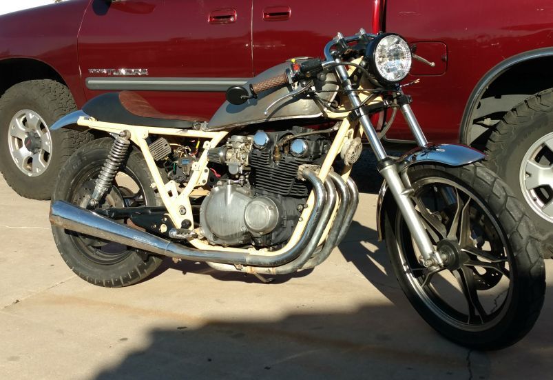 81 Suzuki GS 650 cafe racer