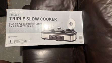 Triple Slow Cooker