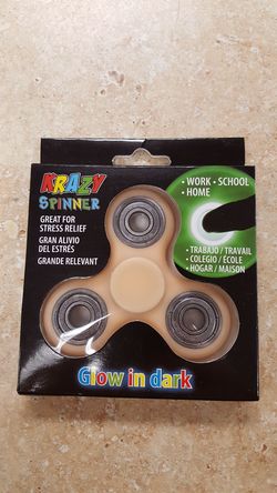 Krazy Fidget Spinner Glow In the Dark