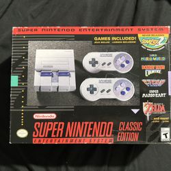 Super Nintendo Classic Mini 