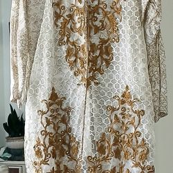 Pakistani Indian Woman's Pakistani Brand New 3 Piece Large Size Dress 