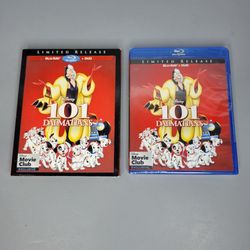 New Disney Ltd Release Blu-ray + DVD 101 Dalmations