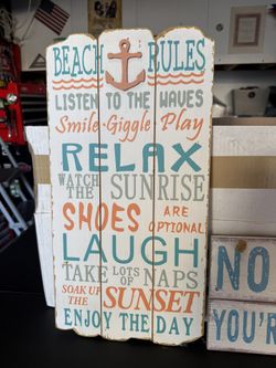 Beach Signs FREE