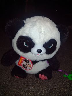 Electric panda toy