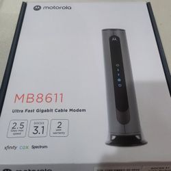 Motorola 2.5Gbps Cable Modem MB8611