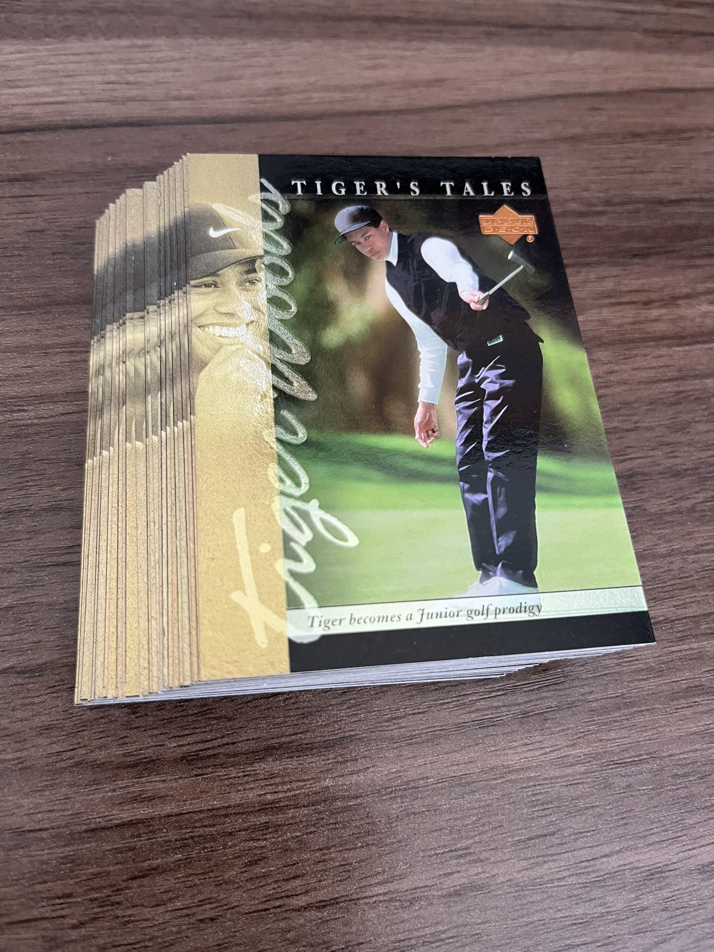 Tiger Woods 2001 Upper Deck “Tiger’s Tales” Complete Set (TT1-TT30)