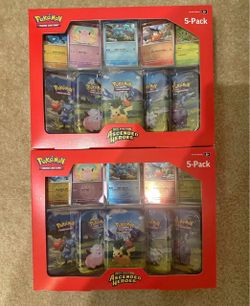 Pokémon Costco Ascended Heroes Mini Tins 5 pack