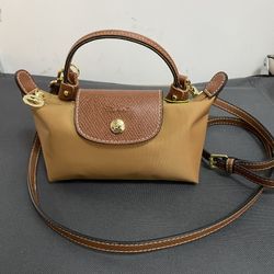 Longchamp Le Pliage Mini Handbags Sand