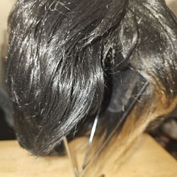 Short Black Wig