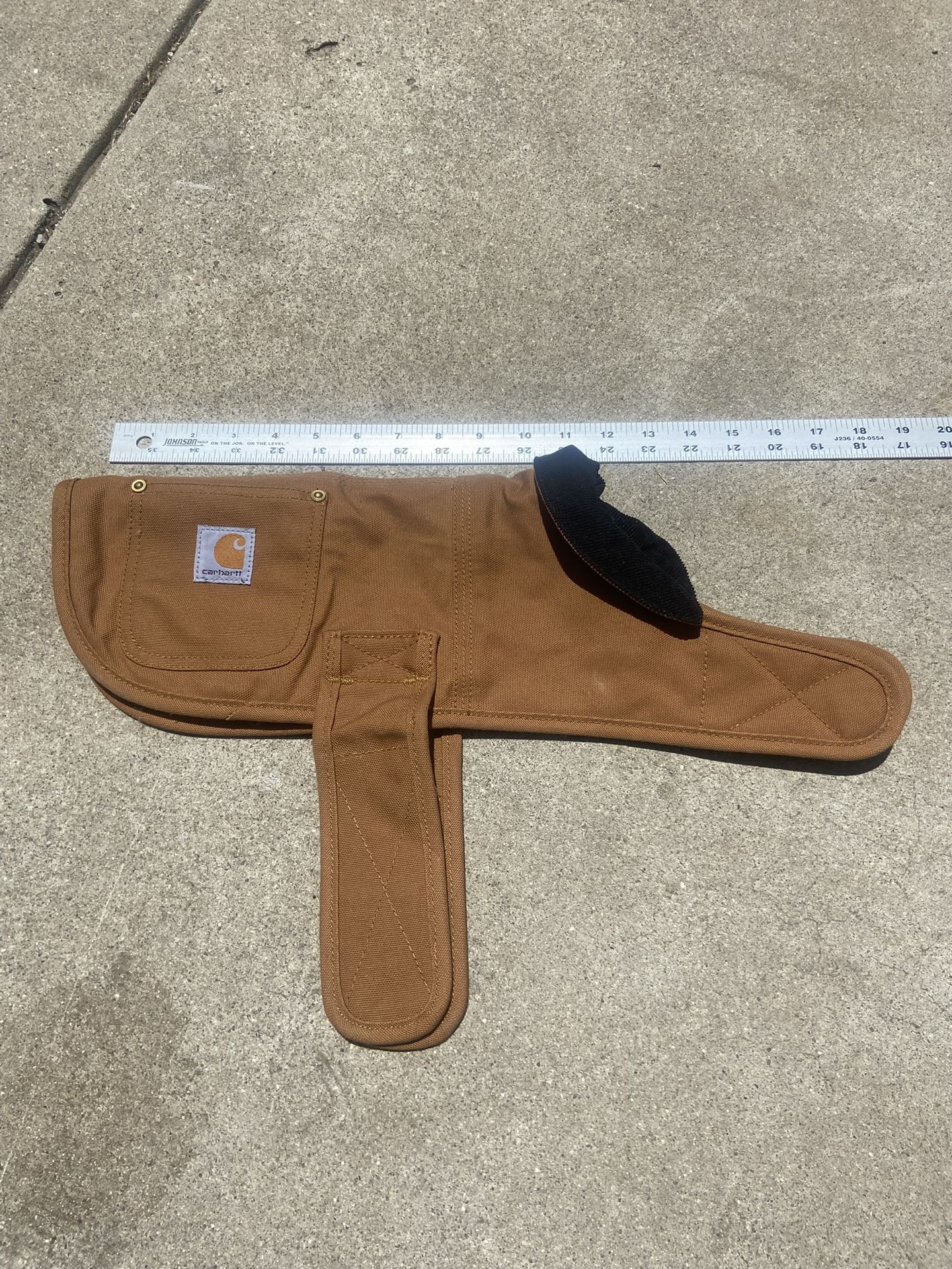 Carhartt Dog Chore Coat Small Brown Quilted Canvas Jacket Pet Vest