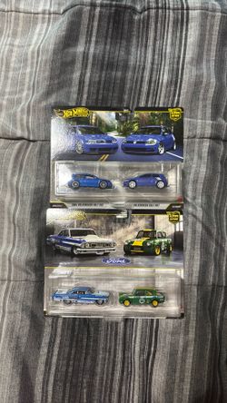 Hot wheels premium golf and ford sets