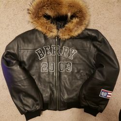 Raspberry hills GV Gallery leather jacket XL 